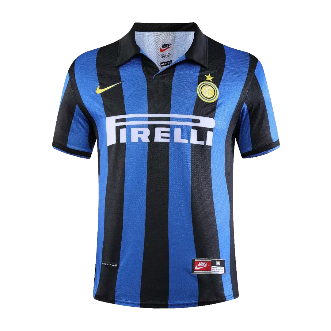 Retro nogometni dres Interja Milan 1998/99, domača garnitura