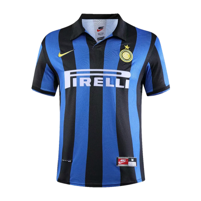 Retro nogometni dres Interja Milan 1998/99, domača garnitura