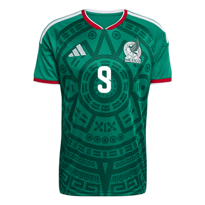 Raúl #9 Mexico Home Soccer Jersey World Cup 2026