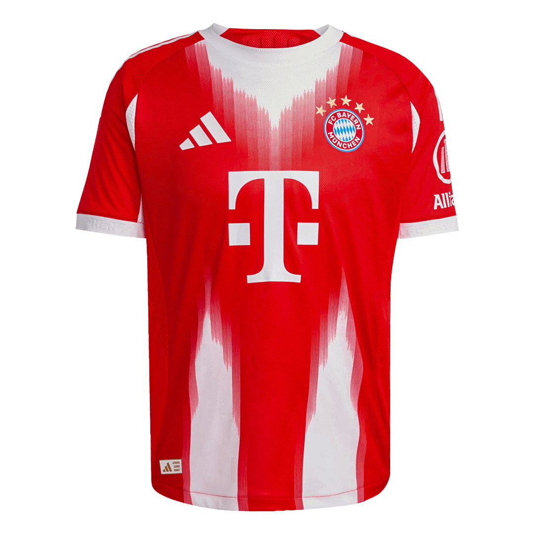 KANE #9 Bayern Munich Home Authentic Soccer Jersey 2025/26