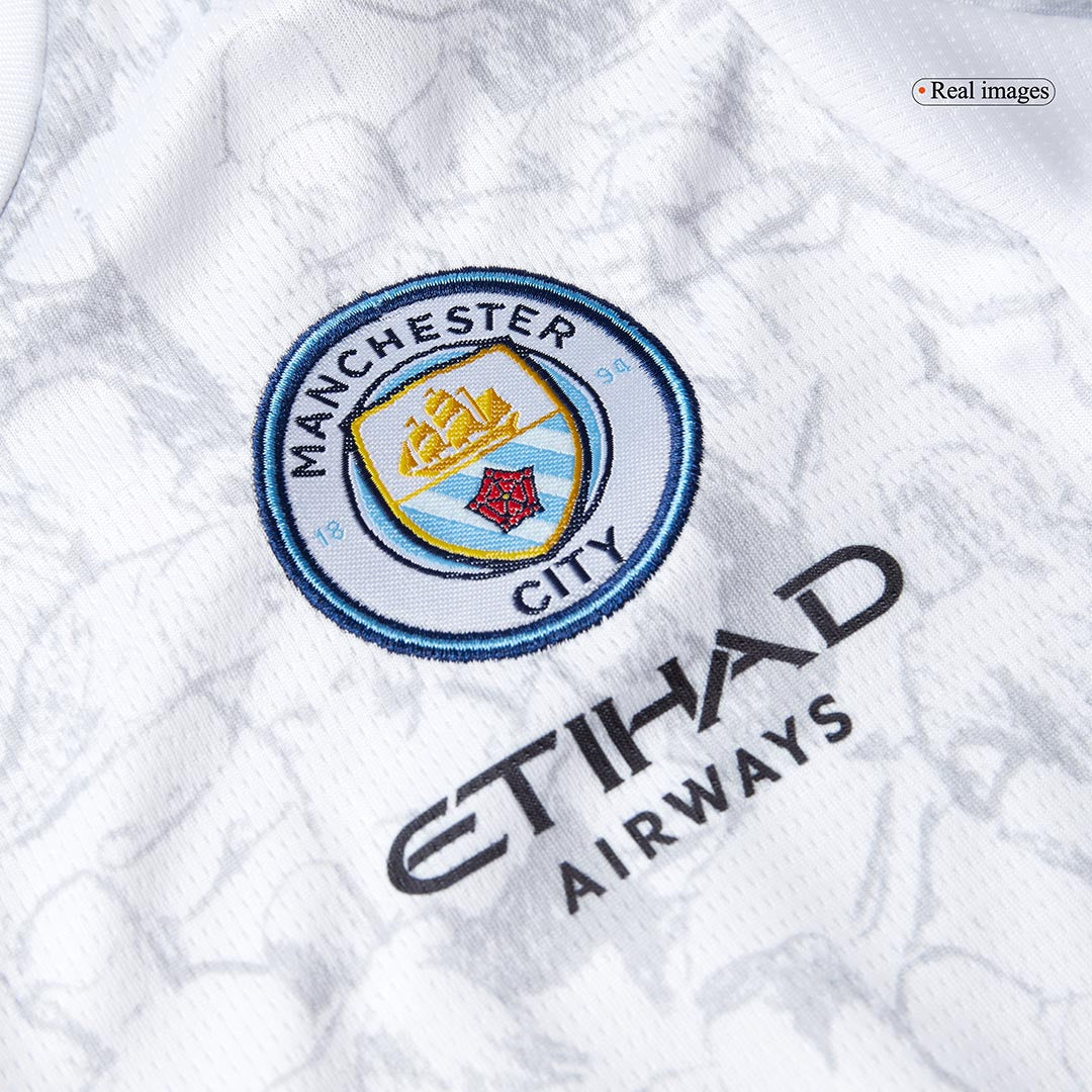 Manchester City Kids Soccer Jerseys Kit World Cup 2025/26