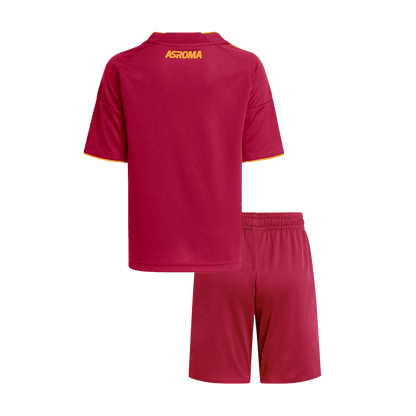 Roma Home Kids Soccer Jerseys Kit 2025/26