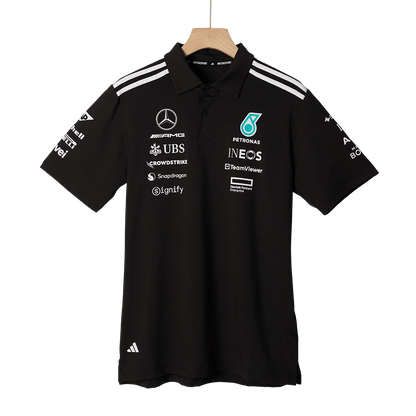 Mercedes AMG Petronas F1 2025 Team Polo Black