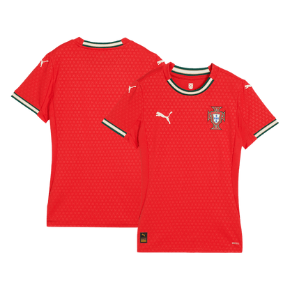 Women's Portugal Home Soccer Jersey 2025