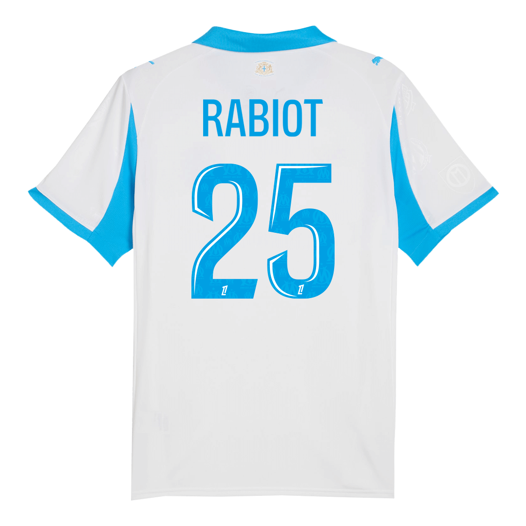 RABIOT #25 Domači nogometni dres Marseille 2025/26