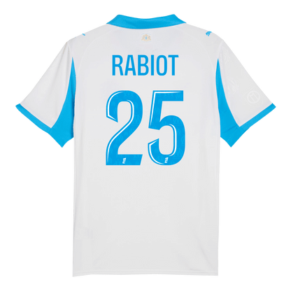 RABIOT #25 Domači nogometni dres Marseille 2025/26