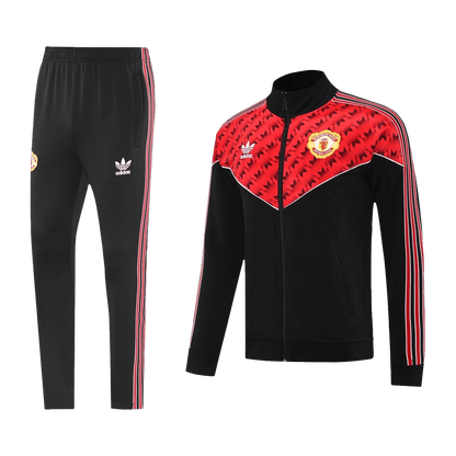 Manchester United Jakna Trenirka 2025/26 Rdeča&Črna