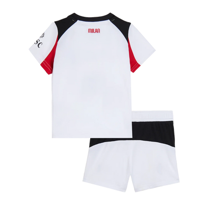 AC Milan Away Kids Soccer Jerseys Kit 2025/26