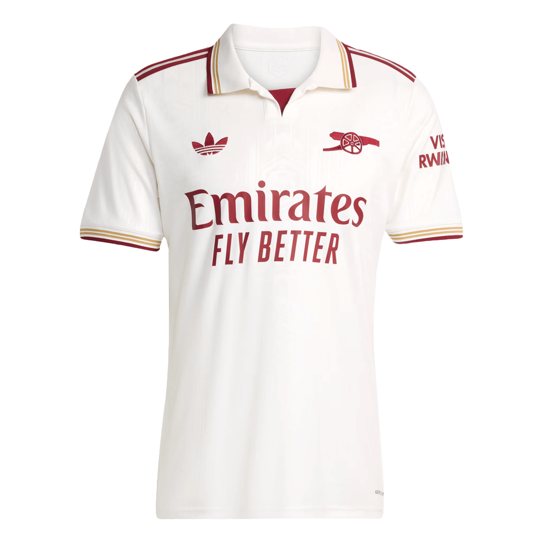 Arsenal Fora Terceira 2025/26 Branco