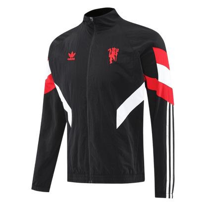 Manchester United Windbreaker Jacket 2025/26 - Black