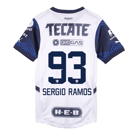 SERGIO RAMOS #93 Camiseta de Fútbol Monterrey Visitante 2024/25