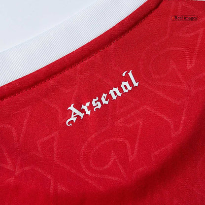Arsenal Home Soccer Jersey Kit 2025/26 Kids(Jersey+Shorts)
