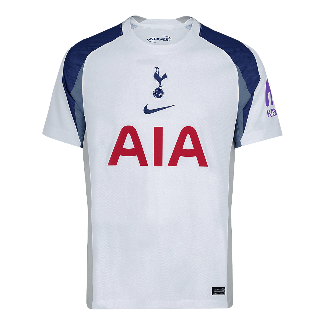 SON #7 Tottenham Hotspur Home Soccer Jersey 2025/26 White - UCL