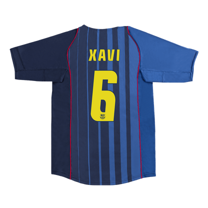 Retro dres XAVI #6 Barcelona, retro dres, gostujoča nogometna majica 2004/05
