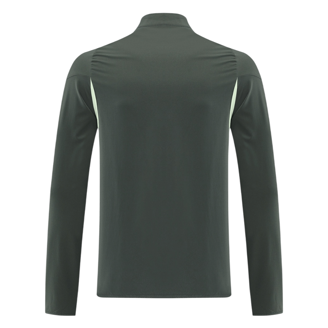 Vetrobrana jakna Real Madrid 2025/26 - temno zelena