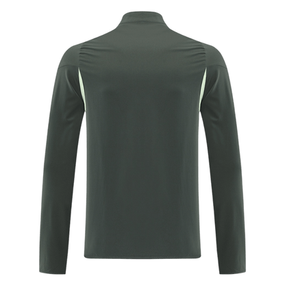 Vetrobrana jakna Real Madrid 2025/26 - temno zelena