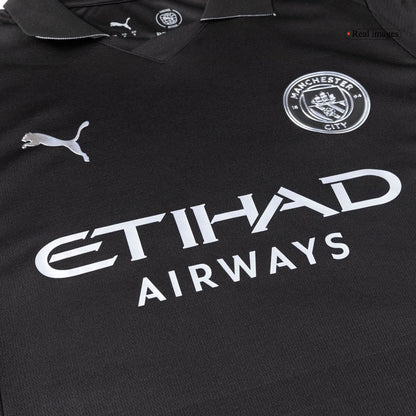 HAALAND #9 Manchester City Away Soccer Jersey 2025/26