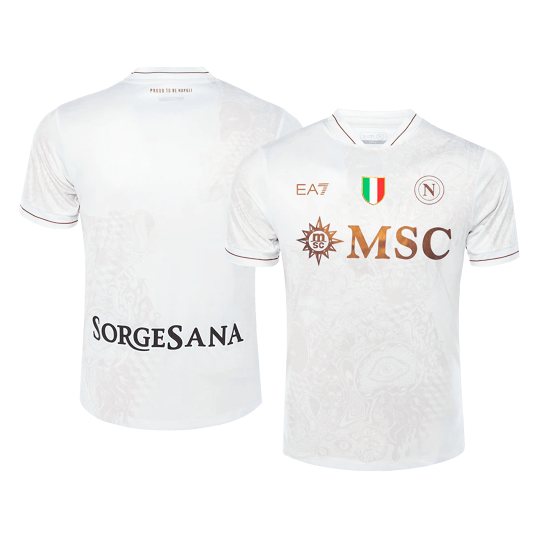 Equipación de visitante del Napoli 2025/26