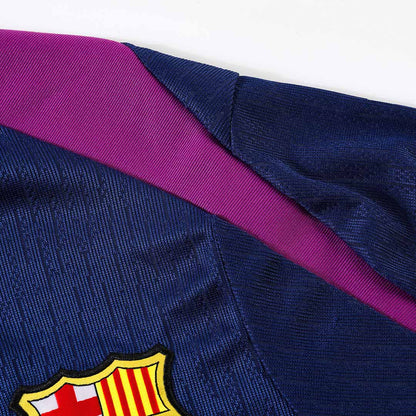 Chándal Barcelona con cremallera de 1/4 2025/26 azul marino