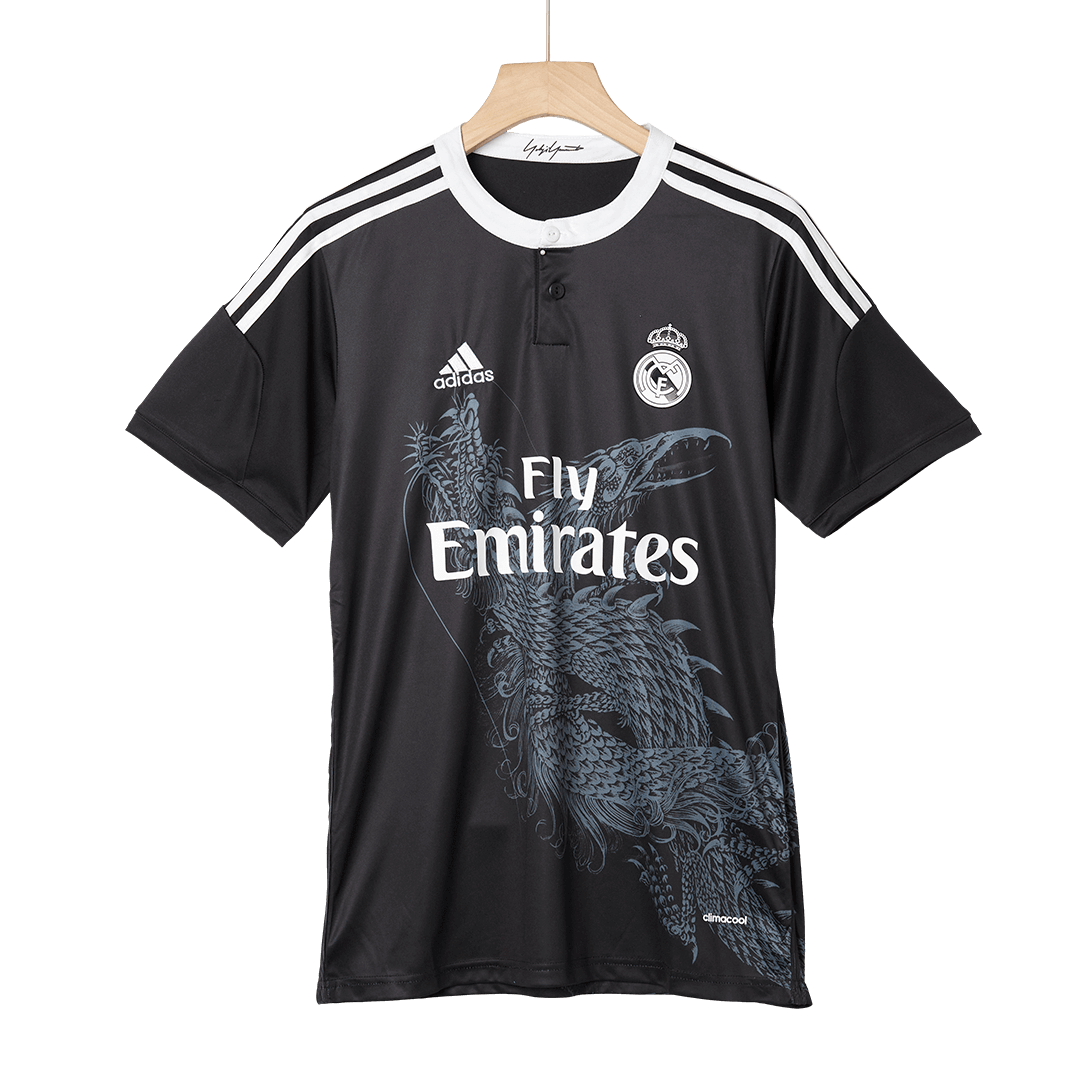 Retro Jersey BENZEMA #9 Real Madrid Retro Jersey Third Away Soccer Shirt 2014/15