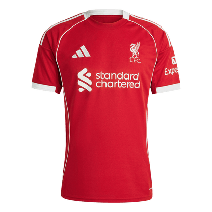 SZOBOSZLAI #8 Liverpool Home Soccer Jersey 2025/26
