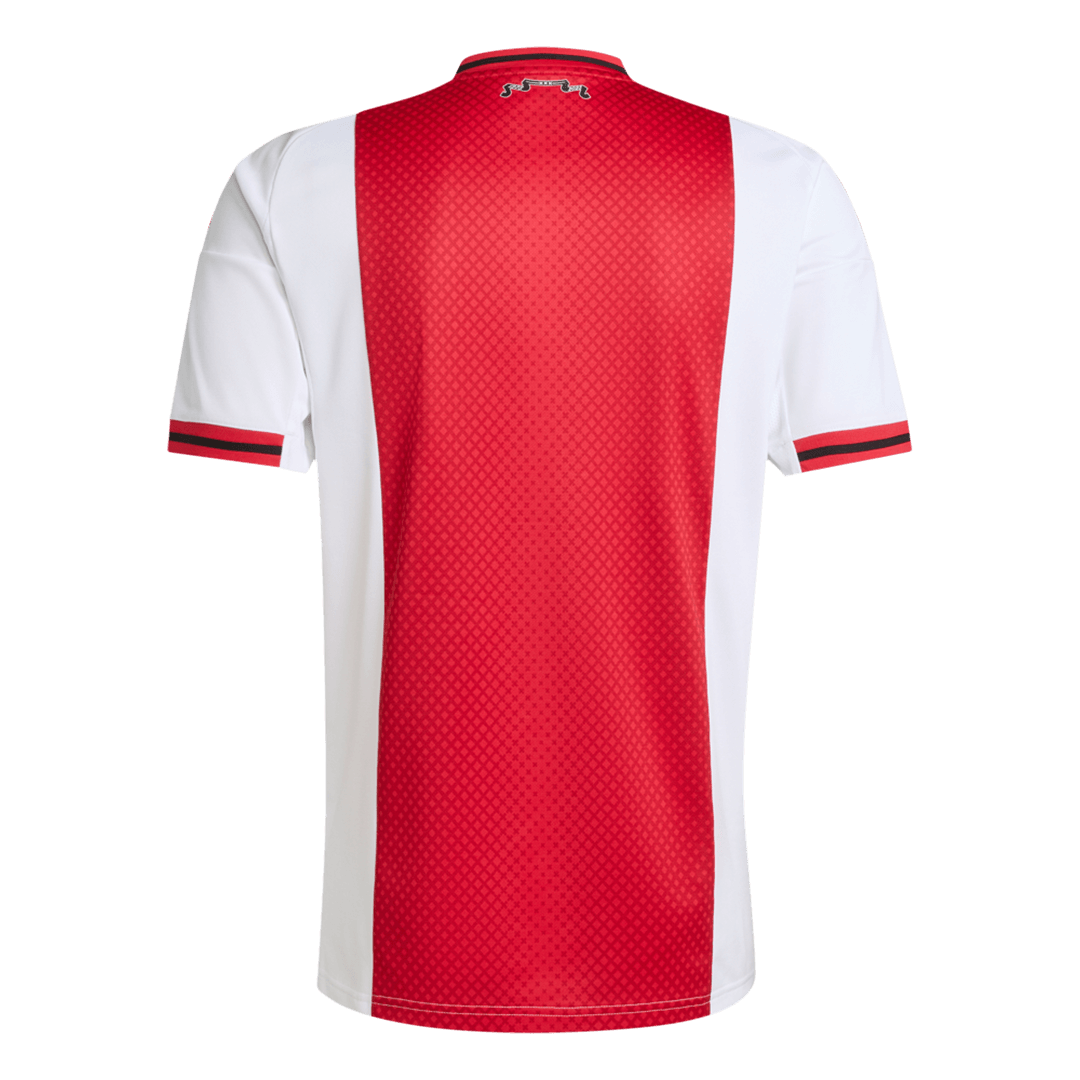 Domači nogometni dres Ajax 2025/26 rdeče-bel