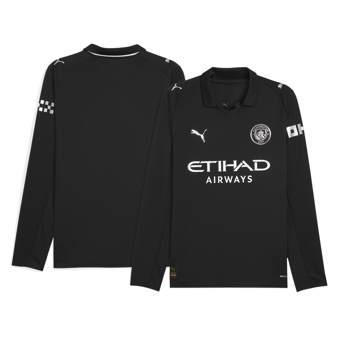 Manchester City Away Long Sleeve Jersey 2025/26