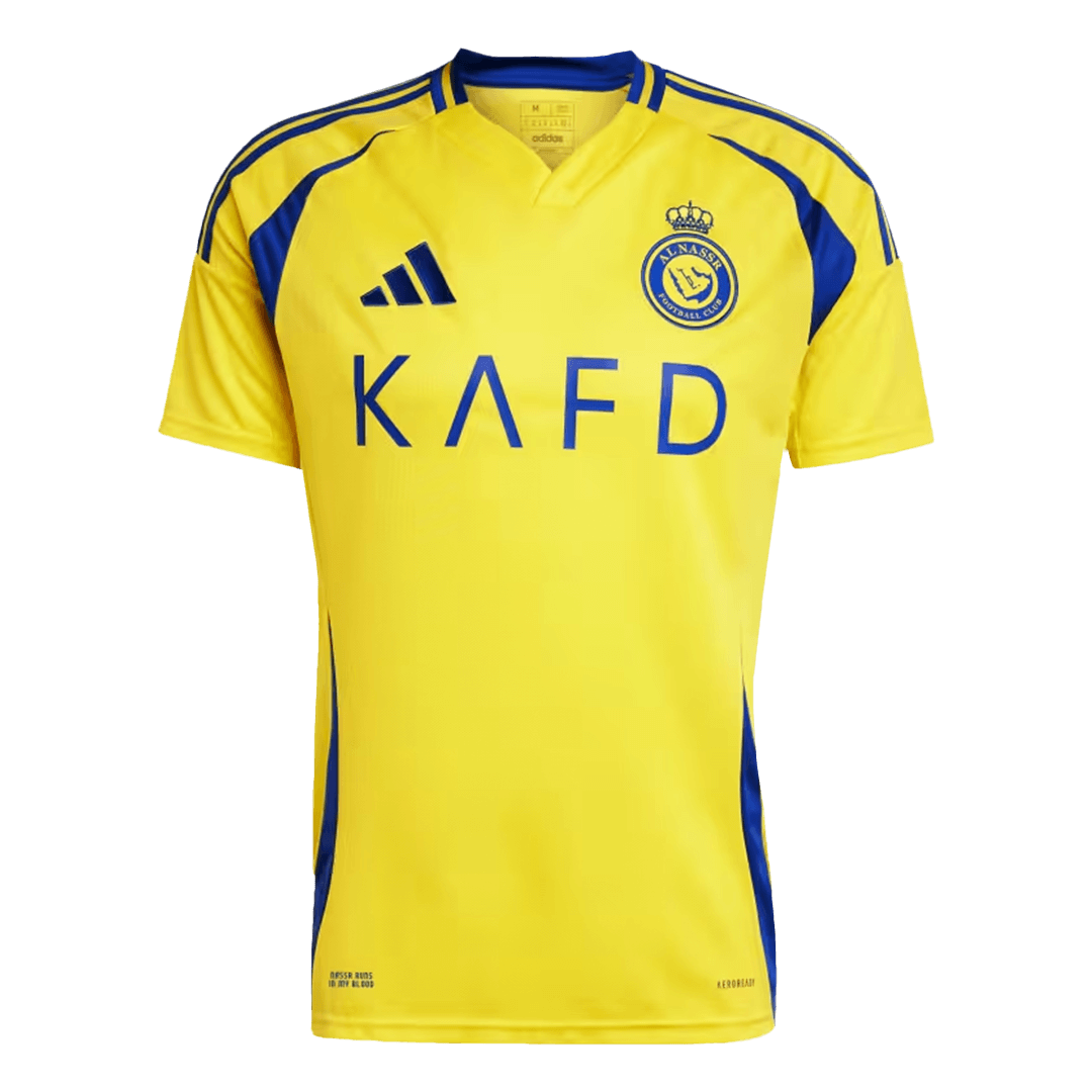 Gift-Al Nassr Home Soccer Jersey 2024/25