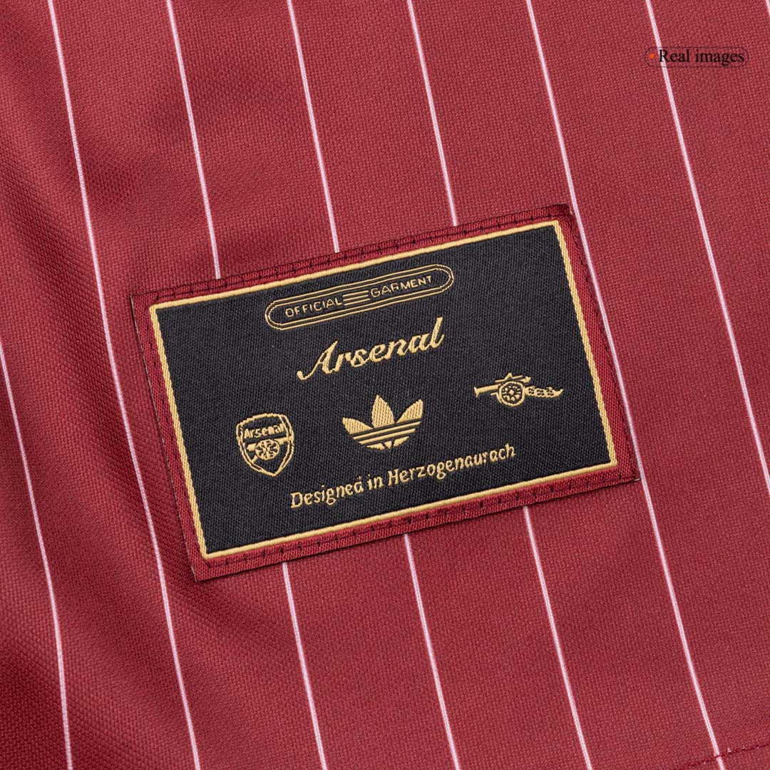 Camiseta de fútbol icónica del Arsenal 2025/26