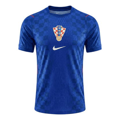 Player Version Croatia Away Soccer Jersey World Cup 2026 Blue