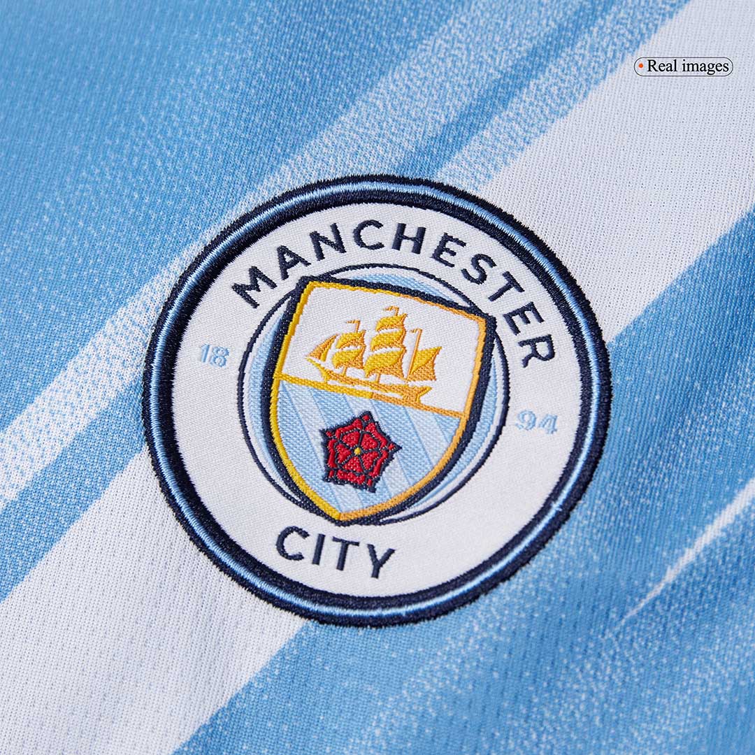 Women's Manchester City Home Soccer Jersey 2025/26 Blue