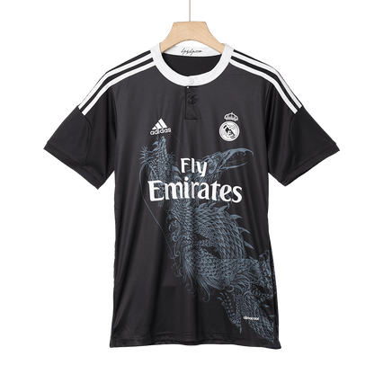 SERGIO RAMOS #4 Retro Real Madrid Jersey Third Away Soccer Shirt 2014/15