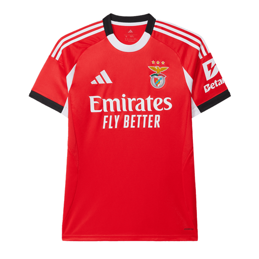 Benfica Soccer Jersey Home Shirt 2025/26