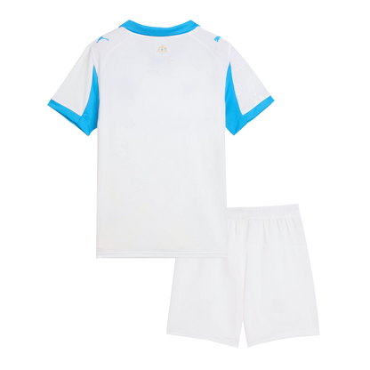 Marseille Home Kids Soccer Jerseys Kit 2025/26