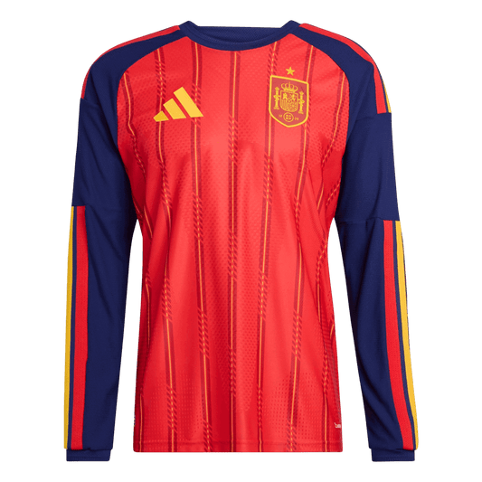 Camiseta de jugador de manga larga de España para el Mundial 2026