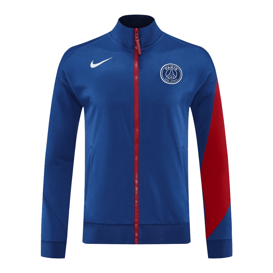 Chaqueta Deportiva PSG 2025/26 - Azul Marino y Rojo