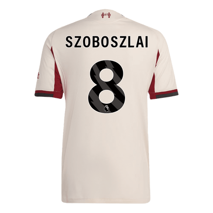 SZOBOSZLAI #8 Liverpool gostujoči avtentični nogometni dres 2025/26