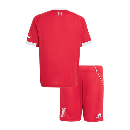Liverpool Home Kids Soccer Jerseys Kit 2025/26