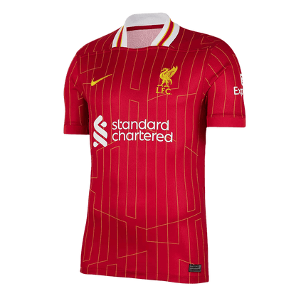 CHAMPIONS #20 Liverpool Home Soccer Jersey 2024/25 Red