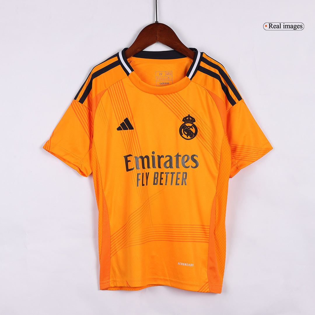 Gift-Kid's Real Madrid Away Soccer Jersey Kit (Shirt+Shorts) 2024/25
