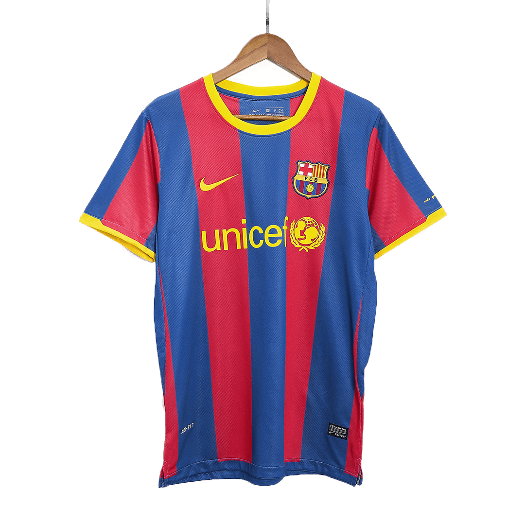 Retro nogometni dres Barcelona Home 2010/11 - rde? in moder