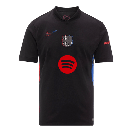 Barcelona LAMINE YAMAL #19 mo?ka gostujo?a nogometna majica 2024/25 ¨C logotip Spotify brez besedila