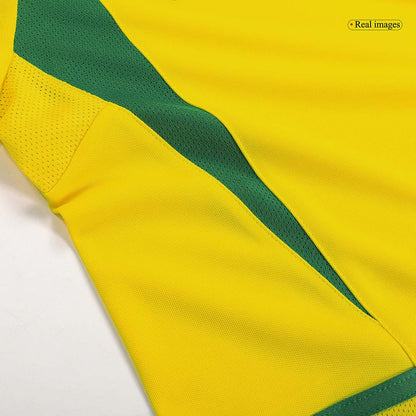 Camiseta de fútbol retro de Brasil 2002/03 RONALDO #9 local