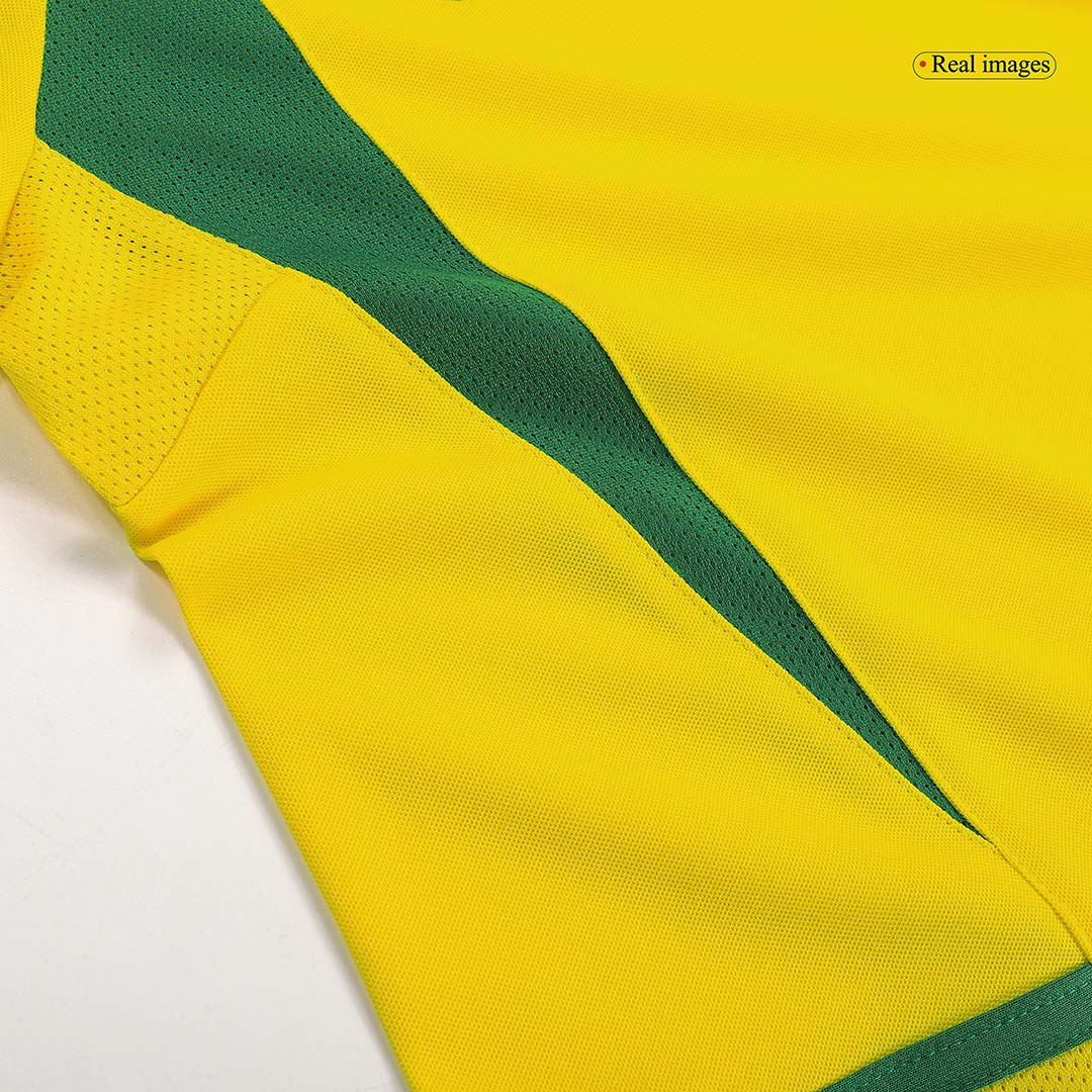 Retro CAFU #2 2002/03 Brazil Home Soccer Jersey