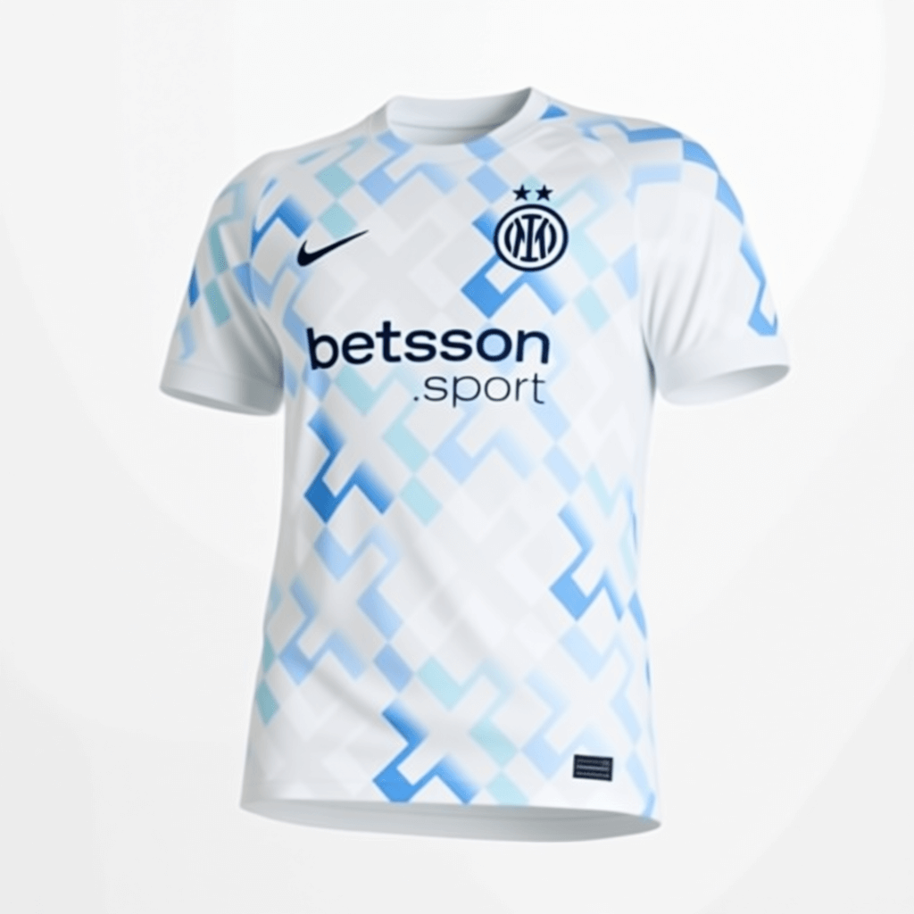 Camiseta de fútbol auténtica de visitante del Inter de Milán 2025/26