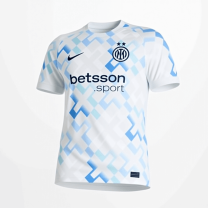 Camiseta de fútbol auténtica de visitante del Inter de Milán 2025/26