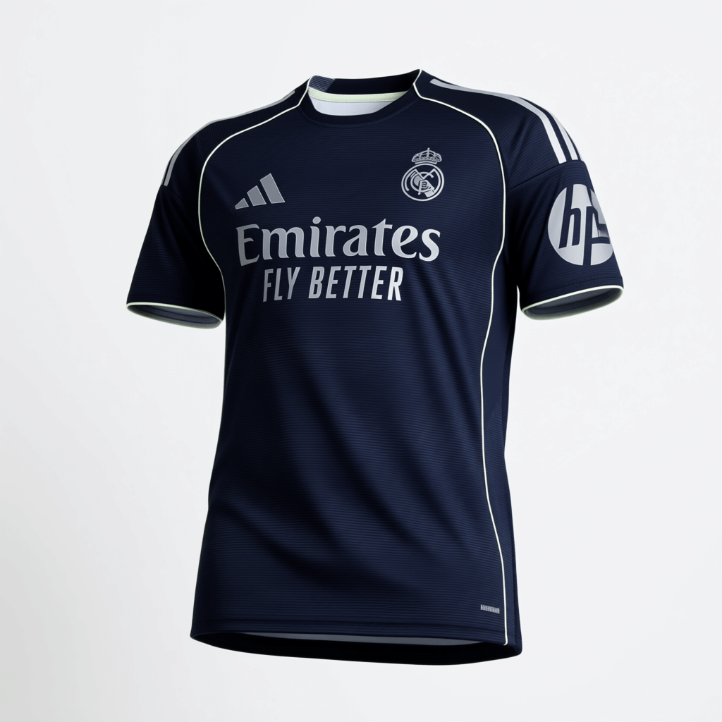Authentic Real Madrid Jersey Custom Soccer Jersey Away 2025/26